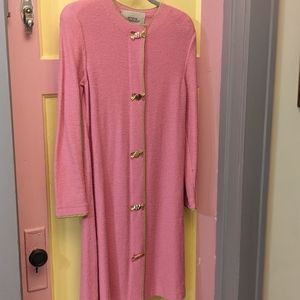 Vintage Steve Fabricant sweater dress with bitchin buttons